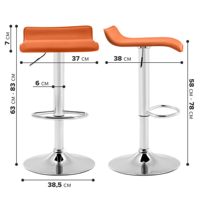 Характеристики Барный стул Ergozen Tommy 1 шт