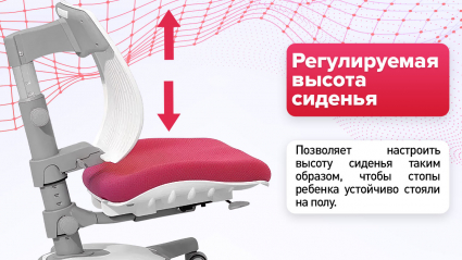 Регулируемая высота сиденья